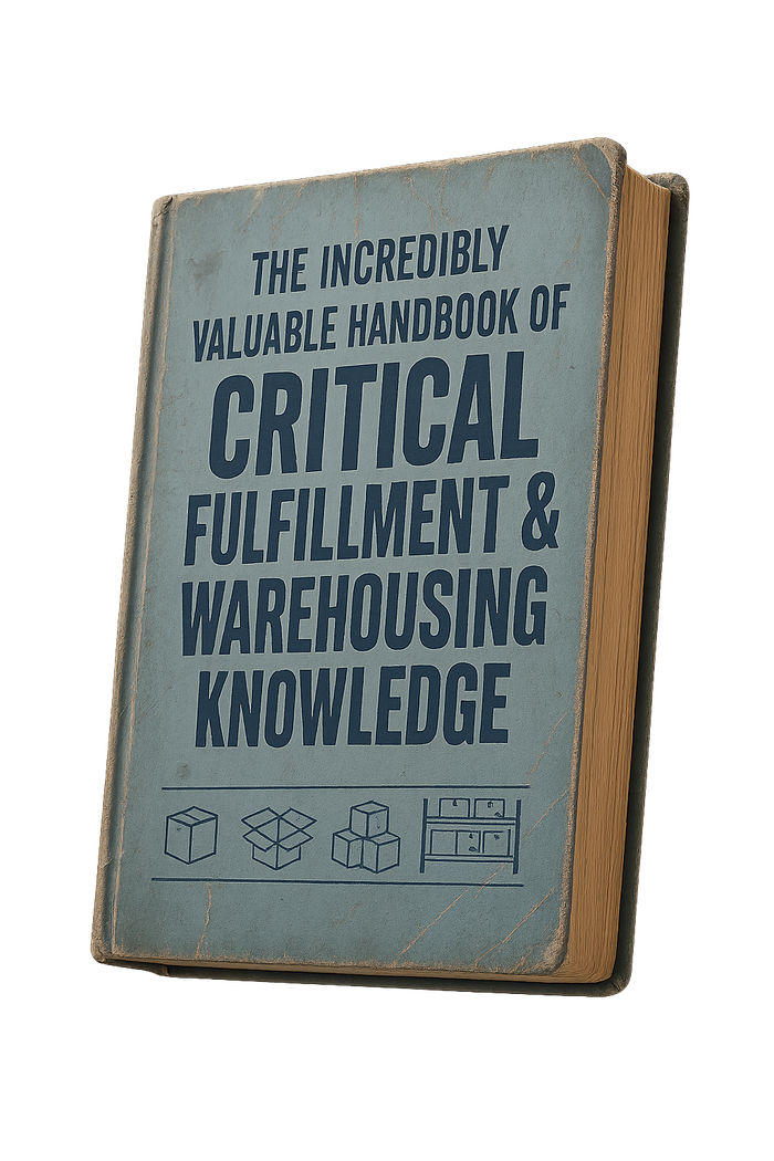 The Incredibly Valuable Handbook of Critical Fulfillment & Warehousing Knowledge